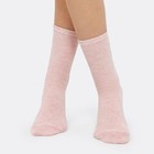 Носки детские, цвет розовый меланж, размер 12 - Фото 2