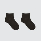 Носки детские, цвет чёрный, размер 16 - фото 10453888