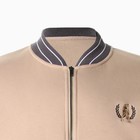 Бомбер мужской, цвет песочный, размер 50 - фото 24670570