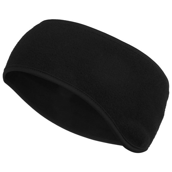 Повязка на голову ONLYTOP, обхват 50-61 см, цвет чёрный - Фото 1