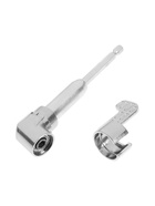 Адаптер угловой для дрели ТУНДРА, удлиненный, для работы в труднодоступных местах - Фото 7