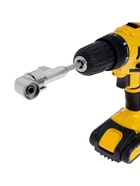 Адаптер угловой для дрели ТУНДРА, удлиненный, для работы в труднодоступных местах - Фото 2