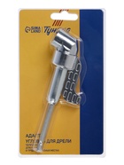 Адаптер угловой для дрели ТУНДРА, удлиненный, для работы в труднодоступных местах - Фото 9