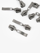 Бегунок автоматический «Волна» для молнии «Трактор», №5, 10 шт., цвет чёрный никель - Фото 2