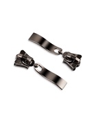 Бегунок для молнии «Трактор», №8, прямоугольный, автоматический, 10 шт., цвет чёрный никель - Фото 5