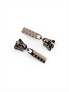 Бегунок для молнии «Трактор», №8, 10 шт., цвет чёрный никель - Фото 5