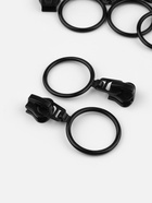 Бегунок для молнии «Трактор», автоматический, №5, с кольцом, 10 шт., чёрный - Фото 2