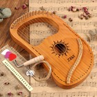 Музыкальный инструмент Арфа Music Life Солнышко, 16 струн, бежевая - фото 4201147