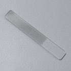 Пилка стеклянная для ногтей, лазерная, 9 см, в пластиковом футляре - Фото 4