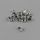 Набор: рулонная молния «Спираль» №3, 10 м, 20 бегунков, 40 верхних ограничителей, 20 нижних ограничителей, белый - Фото 3