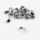 Набор: рулонная молния «Спираль» №3, 10 м, 20 бегунков, 40 верхних ограничителей, 20 нижних ограничителей, чёрный - Фото 3