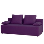Прямой диван «Бёрн», механизм еврокнижка, велюр, цвет фиолетовый - Фото 1
