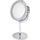 Косметическое зеркало BRADEX, двустороннее, с подсветкой и 5-кратным увеличением - Фото 2