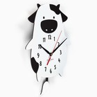 Часы настенные детские "Корова", с маятником, 37 х 27 см - фото 9203055