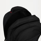 Рюкзак мужской, Marat, 3 отдела на молниях, 3 наружных кармана, цвет чёрный - фото 25397239