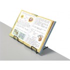 Подставка для книг, металлическая, для парт толщиной до 20 мм, чёрная - Фото 3