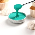 Айсинг бирюзовый для покрытия куличей, пряников и пончиков 200 г. - фото 24317905