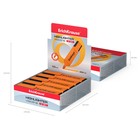 Маркер текстовыделитель ErichKrause Visioline V-21, 0,6-5,0 мм, чернила на водной основе, оранжевый (комплект 3 шт) - фото 24340993