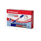 Маркер для доски ErichKrause W-110, 2,0 мм, для письма на досках сухого стирания, чернила на спиртовой основе без ксилола, синий - Фото 5