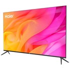 Телевизор Haier SMART TV S1, 65", 3840x2160, DVB-T/T2/C/S2, HDMI 3, USB 2, Smart TV, чёрный - фото 8038689