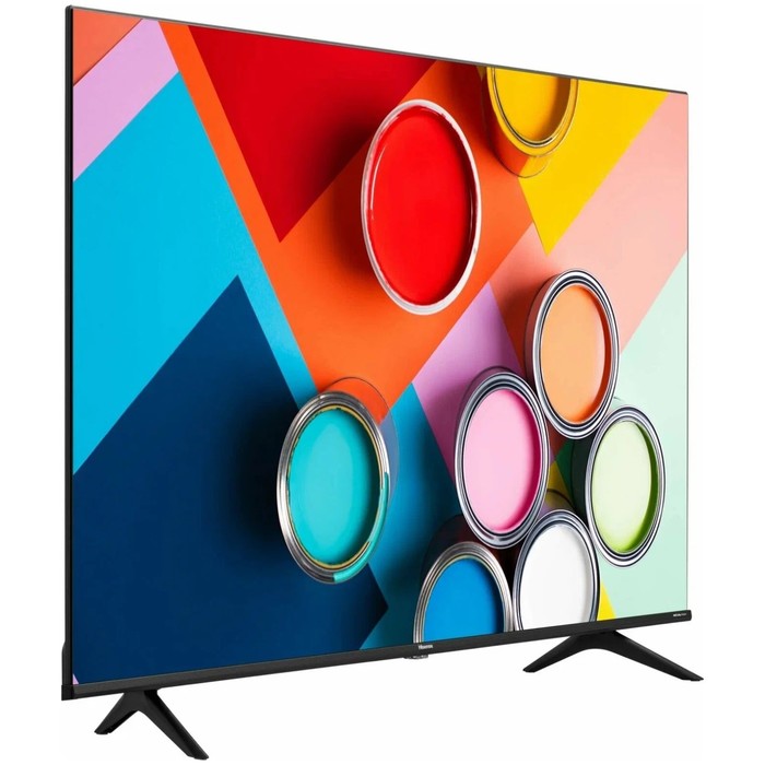 Телевизор Hisense 50A6BG, 50", 3840x2160, DVB-T/T2/C/S2, HDMI 2, USB 2, Smart TV, чёрный - фото 51363094