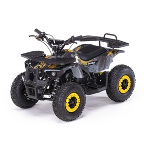 Квадроцикл детский бензиновый MOTAX GRIZLIK Х-16 PS BW с Механическим стартером, желтый камуфляж   9 Ош