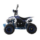 Квадроцикл бензиновый MOTAX MIKRO 110 NEW, бело-синий - Фото 3