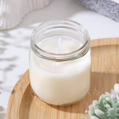 Ароматическая свеча в банке «Ароматный жасмин»