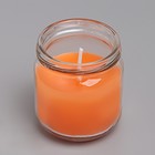 Свеча ароматическая в банке "Сочный апельсин" - Фото 2