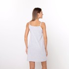 Ночная сорочка женская, цвет светло-серый, размер 48 9624249