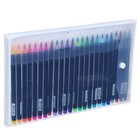 УЦЕНКА Фломастеры, 24 цвета, в пластиковой коробке, вентилируемый колпачок, «Кисти» (плохо пишут) - Фото 1