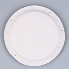 Набор бумажной посуды «Мишутка»: 6 тарелок, 6 стаканов, 6 язычков - фото 24385504