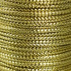Сутажный шнур на бобине "Золото" намотка 15 м толщина 2 мм 4,3х4,7х4,7 см - фото 9447648