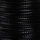 Сутажный шнур на бобине "Чёрный" намотка 15 м толщина 2 мм 4,3х4,7х4,7 см - Фото 3