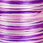 Шнур для творчества "Фиолетовая дымка" намотка 90±2 м толщина 1 мм 7х5,6х5,6 см - Фото 3