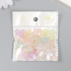 Бусины для творчества пластик "Бабочка. Блеск" набор 20 гр 1,5х2х0,4 см - фото 45945910