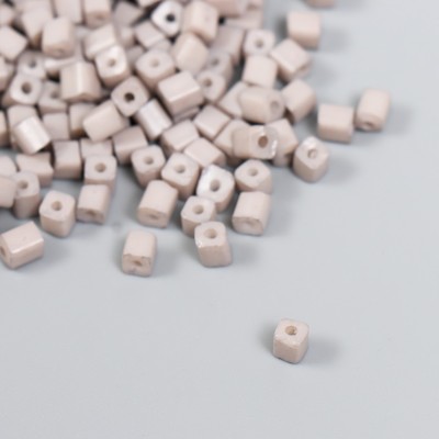 Бисер кубический стекло 4×4 мм «Дождливый день», набор 20 г