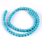 Бусины из натурального камня «Бирюза» набор 58 шт., размер 1 шт. — 6 мм - Фото 5