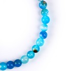 Бусины из натурального камня «Голубой агат» набор 58 шт., размер 1 шт. — 6 мм - Фото 4