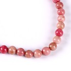 Бусины из натурального камня «Родонит» набор 58 шт., размер 1 шт. — 6 мм - Фото 4