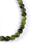 Бусины из натурального камня «Зелёный нефрит» набор 58 шт., размер 1 шт. — 6 мм - Фото 4