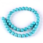 Бусины из натурального камня «Бирюза» набор 36 шт., размер 1 шт. — 10 мм - Фото 5