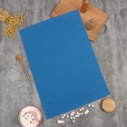 Полотенце Доляна цвет голубой, 40х62 см, 100% хлопок, вафля 170 г/м2 - Фото 1