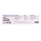 Плойка Galaxy GL 4638, 50 Вт, керамическое покрытие, d=10 мм, шнур 1.8 м, чёрная - фото 9817067