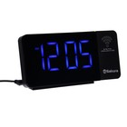 Часы-будильник Sakura SA-8522, проекторные, будильник, радио, 1хCR2032, черные - фото 319436359