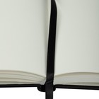 Скетчбук Sketchmarker, 120 х 120 мм, 80 листов, твёрдая обложка из искусственной кожи, чёрный, блок 140 г/м2 - фото 9867473