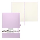 Скетчбук Sketchmarker, 210 х 300 мм, 80 листов, твёрдая обложка из искусственной кожи, фиолетовый, блок 140 г/м2 - фото 319436471