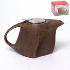 Чайник с фильтром Elrington «Феличита, крошка», 1 л, цвет коричневый - Фото 1