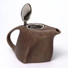 Чайник с фильтром Elrington «Феличита, крошка», 1 л, цвет коричневый - Фото 3