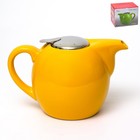 Чайник с фильтром Elrington «Феличита, глазурь», 1.3 л, цвет жёлтый - Фото 1